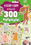 Vidám Farm kifestő 300 matricával