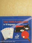 Table Tennis Playing Cards in 10 languages