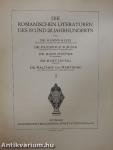 Die Romanischen Literaturen des 19. und 20. Jahrhunderts I. (Dr. Castiglione László könyvtárából)