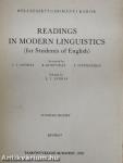 Readings in modern linguistics (for Students of English)