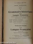 Cours de grammaire historique de la langue francaise I-IV.