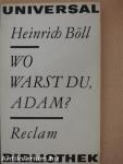Wo Warst du, Adam?