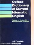 Oxford Dictionary of Current Idiomatic English 1-2