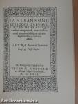 Iani Pannonii episcopi Quinque-Eccles illius antiquis vatibus comparandi, recentioribus certé anteponendi, quae uspiam reperiri adhuc potuerunt, omnia: Opera Ioannis Sambuci: Viennae MDLXIX