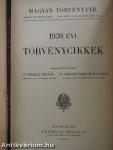 1930. évi törvénycikkek/Pótlások az 1871-1930. évi törvényekhez