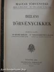 1933. évi törvénycikkek