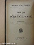 1929. évi törvénycikkek/Pótlások az 1876-1928. évi törvényekhez