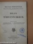 1934. évi törvénycikkek