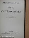 1904. évi törvényczikkek