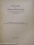Tematika és irodalomjegyzék a politikai gazdaságtanhoz II. évfolyam