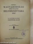 Csonka-Magyarország közigazgatási helységnévtára 1944.