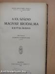 Herczeg Ferenc/A magyar-hún mondák kérdésének mai állása/Huszonöt év a magyar társadalmi dráma történetéből/A Zalán futása/A XX. század magyar irodalma kritikákban I/1./Endrődi Sándor/Gárdonyi Géza/Arany János/Legrégibb bibliafordításunk