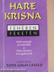 Hare Krisna fehéren feketén