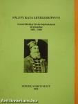 Pálffy Kata leveleskönyve