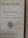 Shakspere/Shakspere/A természetfölötti elem Shakespeare színműveiben/Shakespeare élete és művei