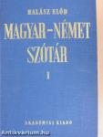 Magyar-német szótár I-II.