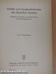 Inhalte und Ausdrucksformen der Deutschen Sprache