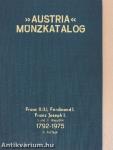 "Austria" Münzkatalog 1792-1975