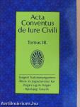 Acta Conventus de Iure Civili III.