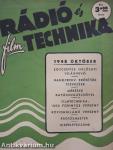 Rádió és filmtechnika 1948. október