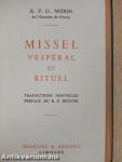 Missel vespéral et rituel