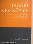 Tanári kézikönyv a német nyelv tanításához a gimnáziumok III-IV. osztályában