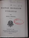 A nemzeti versidomról és az asszonánczról/Az első lopás/Jóka ördöge/A balladáról/Ódák/A középkori magyar irodalom stiljáról/A magyar irodalom főirányai