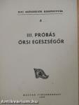 III. próbás Őrsi egészségőr