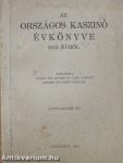 Az országos kaszinó évkönyve 1942. évről