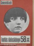 Kottás daloskönyv 58.