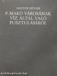 P. Makó városának víz által való pusztulásáról