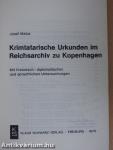 Krimtatarische Urkunden im Reichsarchiv zu Kopenhagen