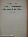 Irodalomelmélet - korszerű művészet