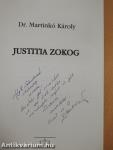 Justitia zokog (1) (dedikált példány)