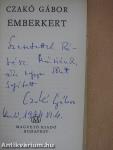 Emberkert (dedikált példány)