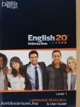 English 20 Interactive - 12 db CD-vel, 2 db DVD-vel és fejhallgatóval