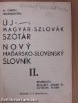 Új magyar-szlovák szótár II.