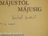 Májustól májusig (aláírt példány)