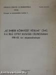 "Az emberi környezet védelme" című, K-5 jelű OTTKT kutatási célprogram 1981-83. évi eredményei