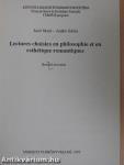 Lectures choisies en philosophie et en esthétique romantiques