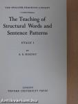 The Teaching of Structural Words and Sentence Patterns 1.