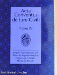 Acta Conventus de Iure Civili IV.