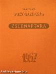 Magyar mezőgazdaság zsebnaptára 1957