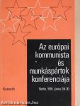 Az európai kommunista és munkáspártok konferenciájának dokumentumai
