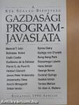 A Kék Szalag Bizottság gazdasági programjavaslata