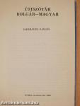 Magyar-bolgár/bolgár-magyar útiszótár