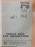 Repair Data and Instructions I.