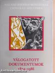 Válogatott dokumentumok 1874-1986