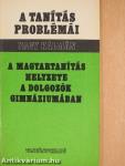 A magyartanítás helyzete a dolgozók gimnáziumában