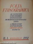 Folia Ethnographica 1950/II.1